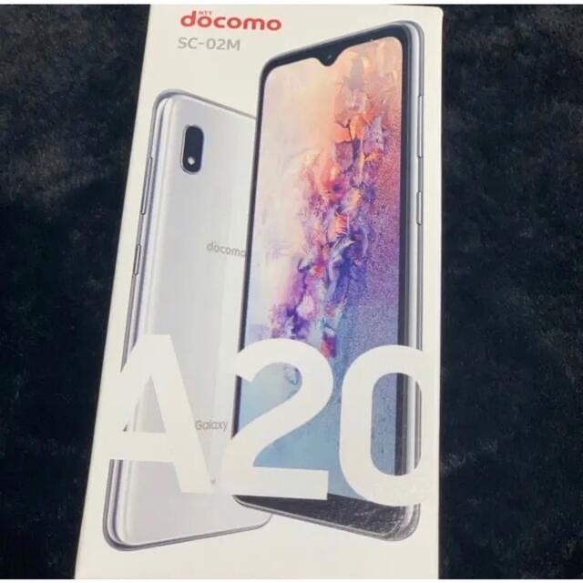 SAMSUNG(サムスン)の\\新品//【Galaxy A20 】ホワイト32GB SIMフリー スマホ/家電/カメラのスマートフォン/携帯電話(スマートフォン本体)の商品写真