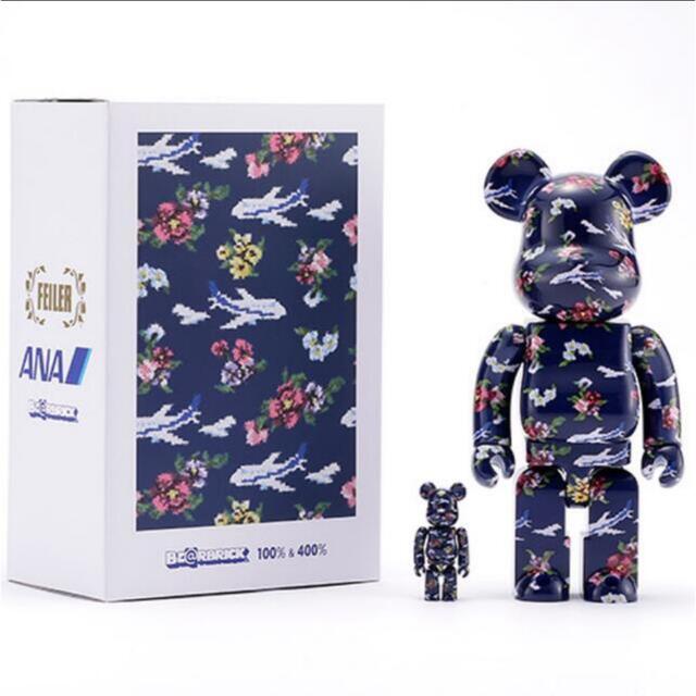 FEILER × BE@RBRICK for ANA 100％ 400％