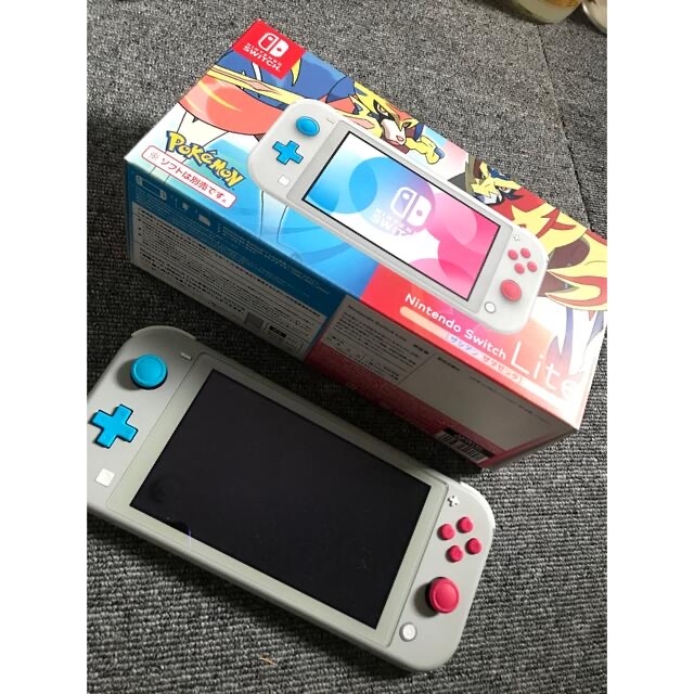 美品　Nintendo Switch Lite ザシアン・マゼンタ ポケモン