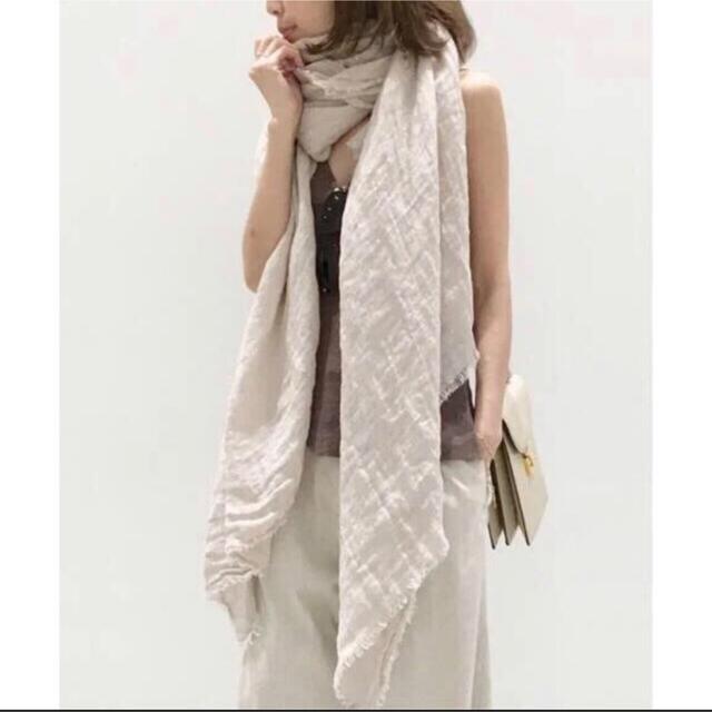 ストール/パシュミナ【ご専用です】MAISON DE VACANCES / Linen Stole