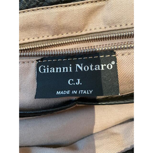 GIANNI NOTARO/ジャン二ノターロ】バンブーハンドルバッグ