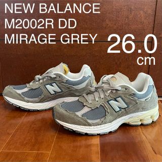 ニューバランス(New Balance)のNEW BALANCE M2002R DD MIRAGE GREY 26cm(スニーカー)