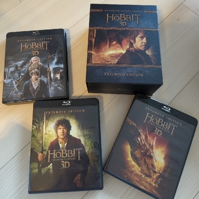 ホビット エクステンデッド・エディション トリロジーBOX ブルーレイ版 DVD/ブルーレイ ホビット エクステンデッド・エディション トリロジーBOX ブルーレイ版 DVD/ブルーレイ