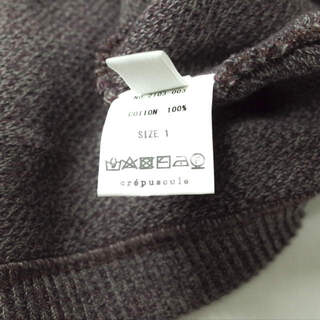 crépuscule - crepuscule クレプスキュール 21AW 日本製 Moss Stitch ...