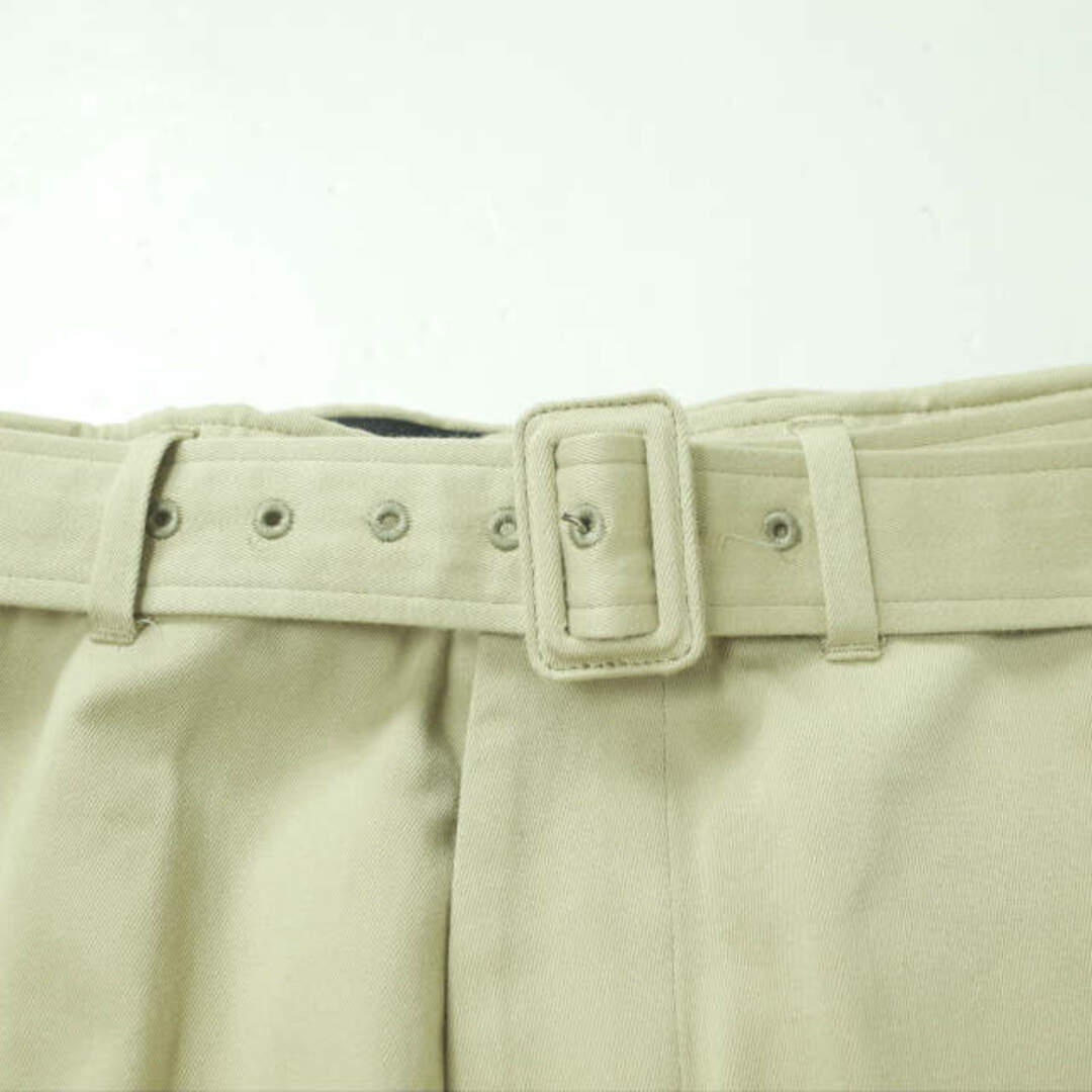 UNUSED(アンユーズド)のUNUSED アンユーズド 20SS 日本製 BELTED PANTS ベルテッドチノパンツ UW0840 2 Beige ジップフライ ボトムス【新古品】【中古】【UNUSED】 メンズのパンツ(チノパン)の商品写真