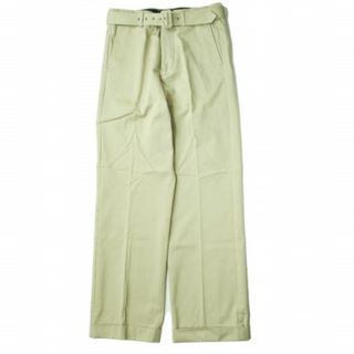 アンユーズド(UNUSED)のUNUSED アンユーズド 20SS 日本製 BELTED PANTS ベルテッドチノパンツ UW0840 2 Beige ジップフライ ボトムス【新古品】【中古】【UNUSED】(チノパン)