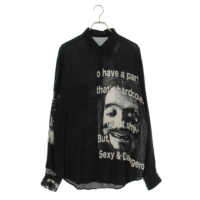 Yohji Yamamoto - ヨウジヤマモト 般若左胸長袖シャツ 3の通販 Yohji Yamamoto - ヨウジヤマモト 般若左胸長袖シャツ 3の通販