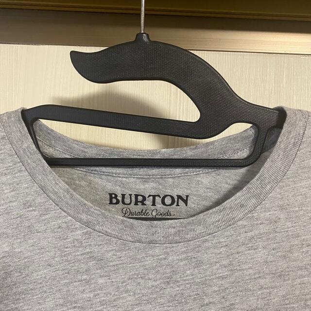 BURTON(バートン)のBURTON Tシャツ グレー メンズ Mサイズ メンズのトップス(Tシャツ/カットソー(半袖/袖なし))の商品写真