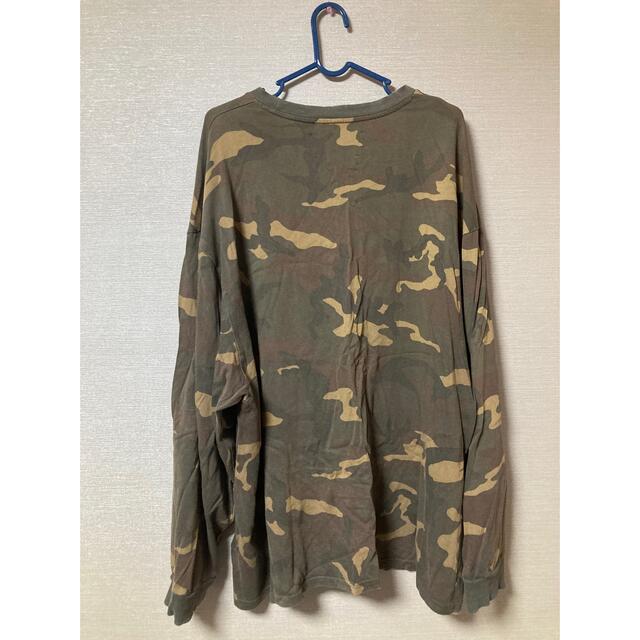 希少サイズ　Yeezy season1 camo ロンt 2XO