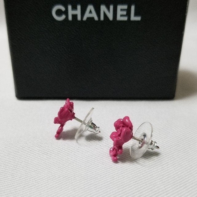 美品 レア 希少 CHANEL シャネル ココマーク ピアス 正規品