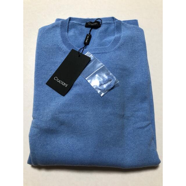 Cruciani/クルチアーニ☆新品/未使用☆カシミア100%長袖ニット☆52☆ Cruciani/クルチアーニ☆新品/未使用☆カシミア100%長袖ニット☆52☆