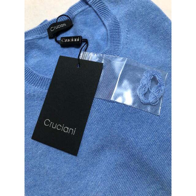Cruciani/クルチアーニ☆新品/未使用☆カシミア100%長袖ニット☆52☆ Cruciani/クルチアーニ☆新品/未使用☆カシミア100%長袖ニット☆52☆