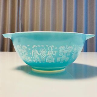 パイレックス(Pyrex)のシンデレラボウル　M バタープリント　パイレックス(食器)