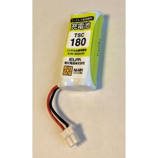 ELPAエルパ TSC-180 [電話機用充電池 2.4V 600mAh](その他)