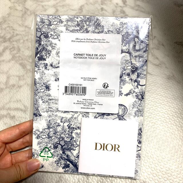 Dior(ディオール)のDior⭐︎新品未開封ノート インテリア/住まい/日用品の文房具(ノート/メモ帳/ふせん)の商品写真