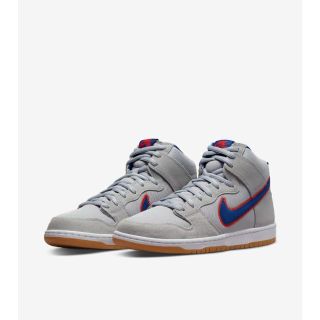 ナイキ(NIKE)のNIKE SB dunk high Rush Blue and Orange(スニーカー)