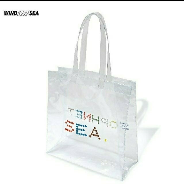 SOPHNET WDS PVC TOTE BAG WIND AND SEA