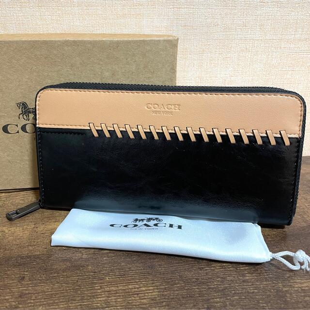 新品 COACH コーチ 75209 リップ アンド リペア レザー 長財布