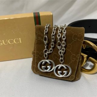 グッチ(Gucci)のGUCCI グッチ　インターロッキング　GG ブレスレット　シルバー925(ブレスレット)