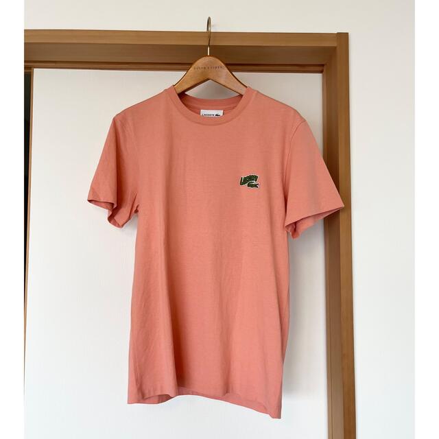 LACOSTE(ラコステ)のラコステ　tシャツ　ピンク レディースのトップス(Tシャツ(半袖/袖なし))の商品写真