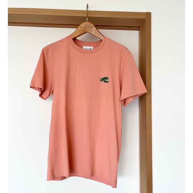 LACOSTE(ラコステ)のラコステ　tシャツ　ピンク レディースのトップス(Tシャツ(半袖/袖なし))の商品写真