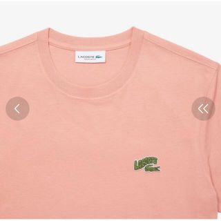 ラコステ(LACOSTE)のラコステ　tシャツ　ピンク(Tシャツ(半袖/袖なし))