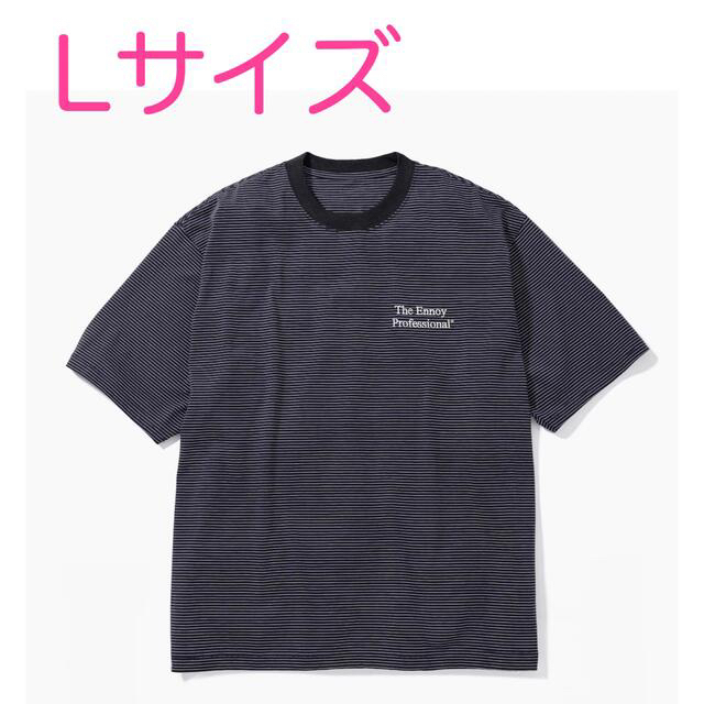 ennoy S/S Border T-Shirt (BLACK × WHITE)