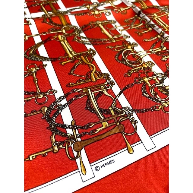 Hermes(エルメス)の新品❤︎HERMES エルメス プチカレ❤︎MORS＆FILETS ミニスカーフ レディースのファッション小物(バンダナ/スカーフ)の商品写真
