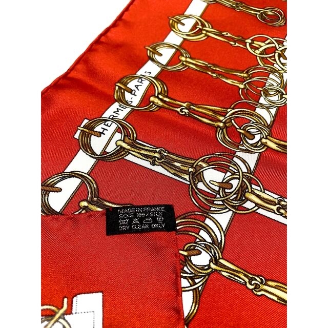 Hermes(エルメス)の新品❤︎HERMES エルメス プチカレ❤︎MORS＆FILETS ミニスカーフ レディースのファッション小物(バンダナ/スカーフ)の商品写真