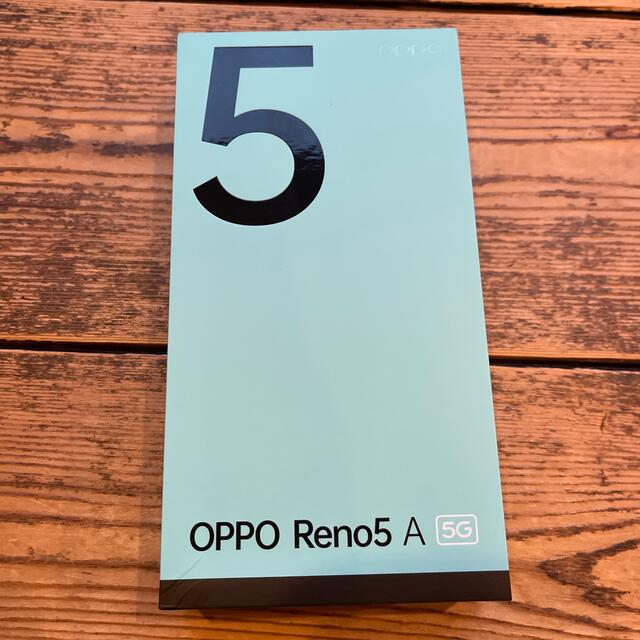 モバイル版 OPPO Reno5 A 5G シルバーブラック防水Bluetooth対応