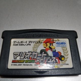 ゲームボーイアドバンス(ゲームボーイアドバンス)のGBA マリオカートアドバンス(携帯用ゲームソフト)