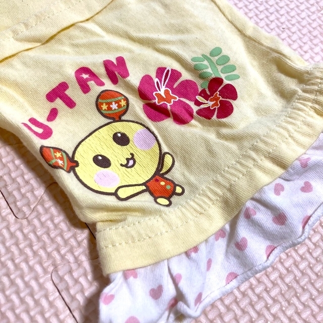 いないいないばぁっ！　ワンワンうーたん  上下セット　90サイズ キッズ/ベビー/マタニティのキッズ服女の子用(90cm~)(Tシャツ/カットソー)の商品写真