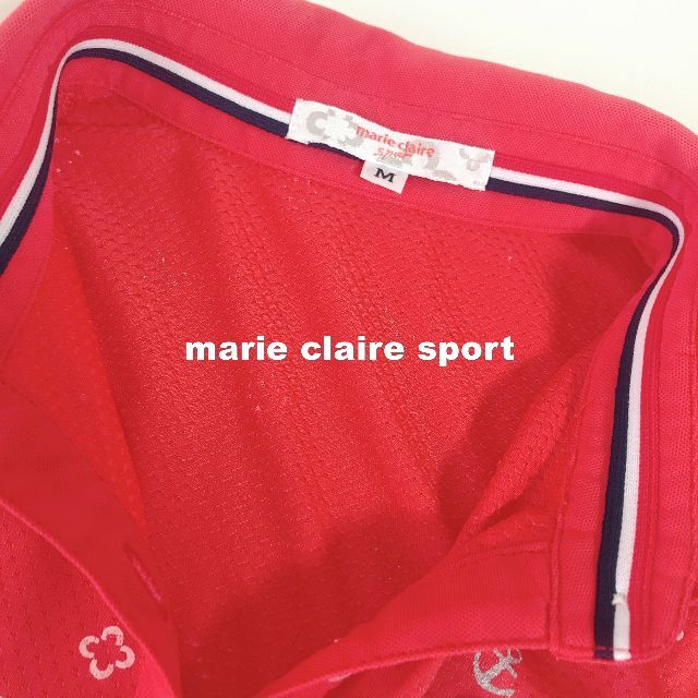 Marie Claire(マリクレール)の【marie claire】Entre Ciel et mer ゴルフ シャツ レディースのトップス(ポロシャツ)の商品写真