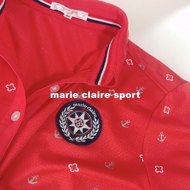 Marie Claire(マリクレール)の【marie claire】Entre Ciel et mer ゴルフ シャツ レディースのトップス(ポロシャツ)の商品写真