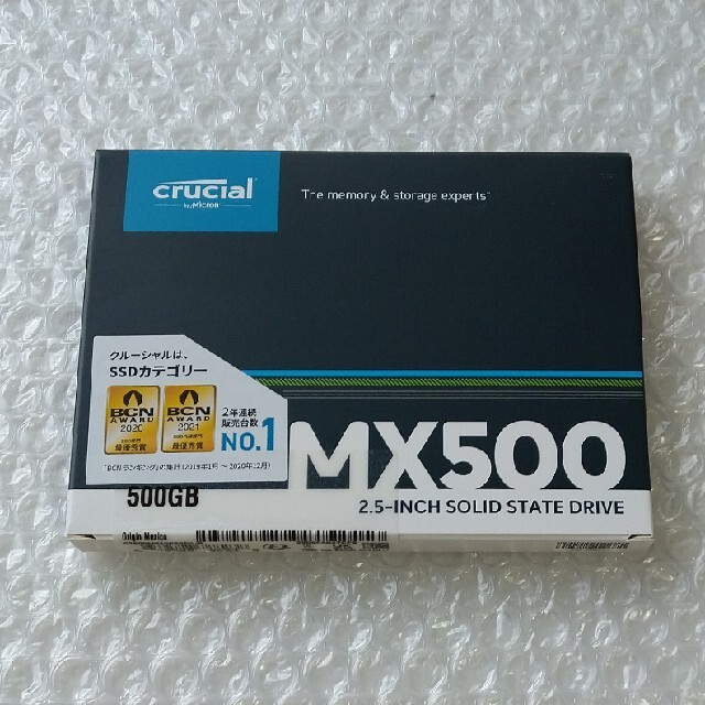 SSD 500G（新品未開封） スマホ/家電/カメラのPC/タブレット(PCパーツ)の商品写真