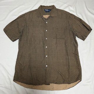 ポロラルフローレン(POLO RALPH LAUREN)の希少 90s polo ralphlauren 総柄 開襟シャツ BONNARD(シャツ)