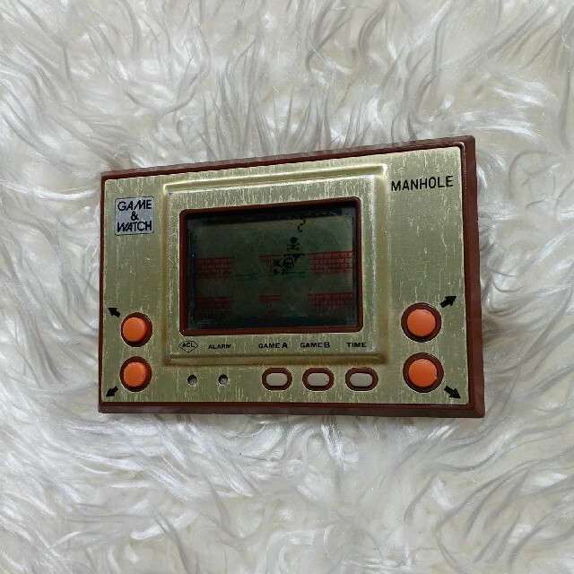 現役 任天堂 ゲームウォッチ マンホール Nintendo 昭和レトロ