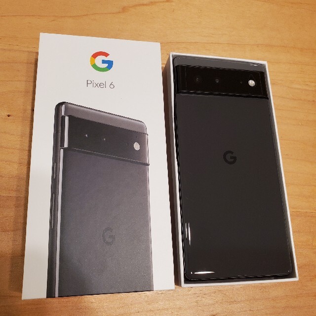 独特の素材 Google Pixel - Google Pixel 6 Stormy Black 128GB