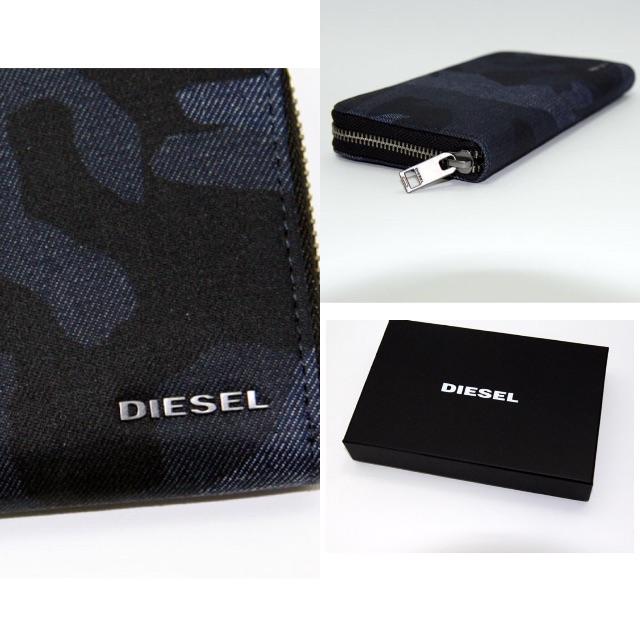 DIESEL(ディーゼル)の新品☆ ディーゼル DIESEL 長財布 X04112 カモフラ メンズのファッション小物(長財布)の商品写真