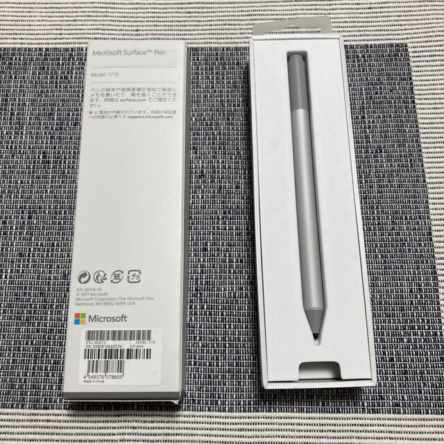 Microsoft(マイクロソフト)のMicrosoft Surface Pen プラチナ EYU-00015 スマホ/家電/カメラのPC/タブレット(その他)の商品写真