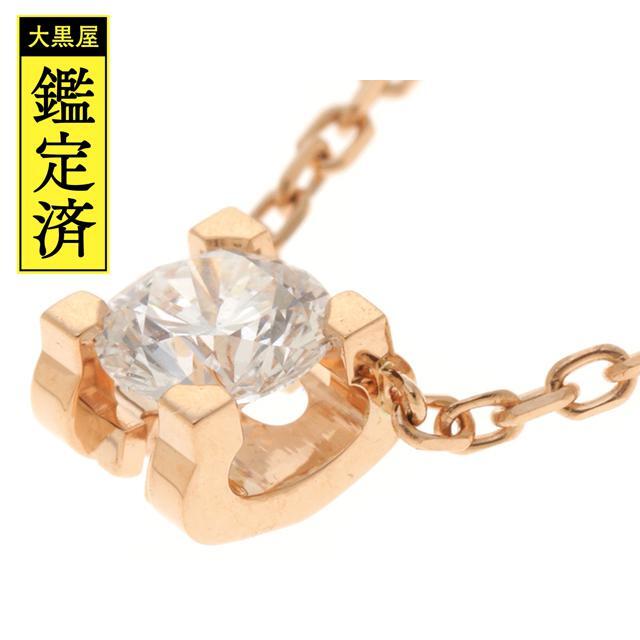 Cartier - カルティエ Cドゥ ネックレス PG/D0.21ct 約2.2g 【431】の