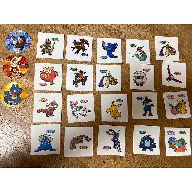 ポケモン(ポケモン)のポケモンパンシール ポケモンシール デコキャラシール エンタメ/ホビーのコレクション(その他)の商品写真