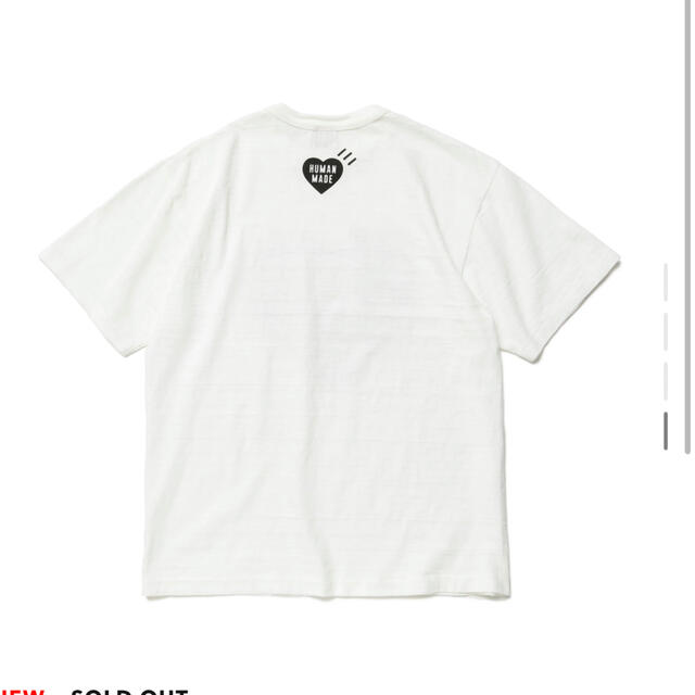 HUMAN MADE(ヒューマンメイド)のヒューマンメイド　HEART T-SHIRT メンズのトップス(Tシャツ/カットソー(半袖/袖なし))の商品写真