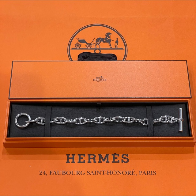 新品未使用 レア HERMES エルメス シェーヌダンクル GM 15 ブレス