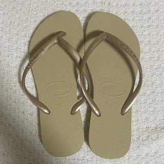 ハワイアナス(havaianas)のhavaianas ハワイアナス　ビーチサンダル　35-36 (23cm)(ビーチサンダル)