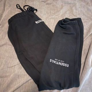 FOG ESSENTIALS ブラックロゴラウンジパンツ size S(その他)