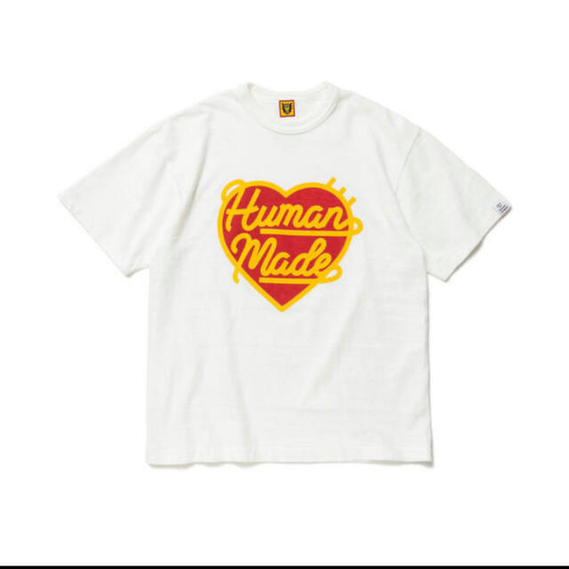 human made HEART T-SHIRT 7/16発売　L