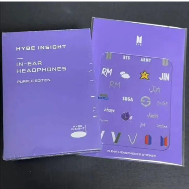 HYBE INSIGHT来場者限定 InEarHeadphones イヤフォン - ヘッドフォン ...