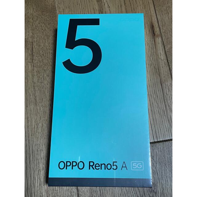 【新品未使用】OPPO Reno5 A eSIM（SIMフリー） アイスブルー