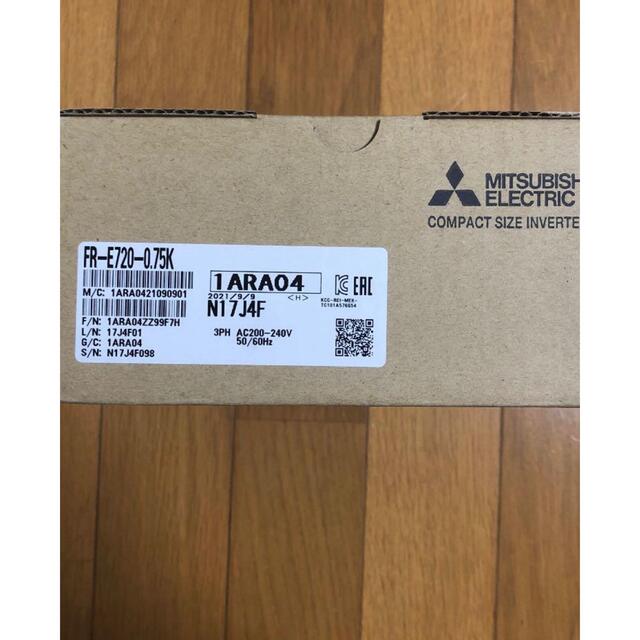 三菱インバーターFR-E720-0.75K